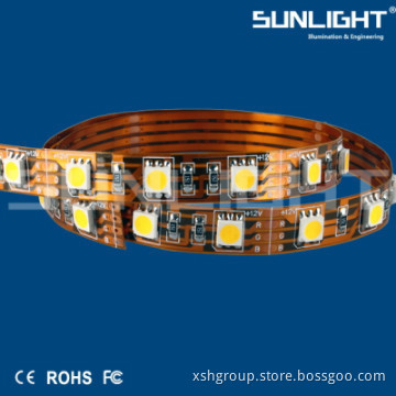 3years warranty LED liner 14.4W/m 60leds/m SMD5050 strip